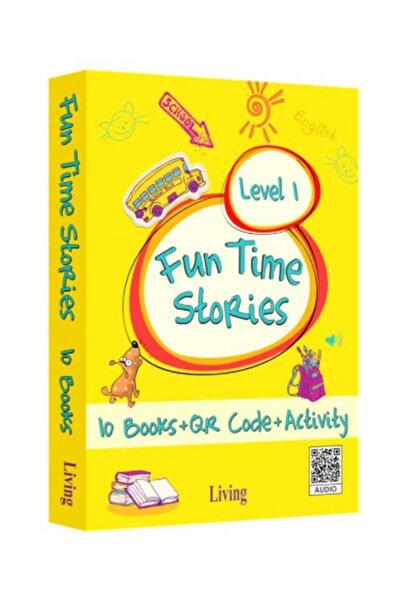 Genel Markalar Living Level 1 Fun Times Stories 10'lu Hikaye Seti / Living En...