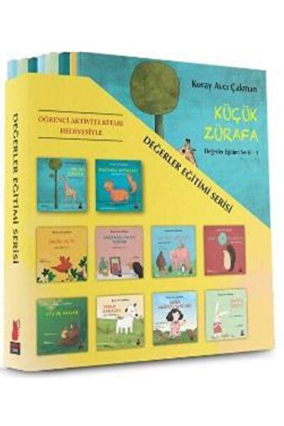 Kırmızı Kedi Çocuk Değerler Eğitimi Serisi (10 Kitap Takım)