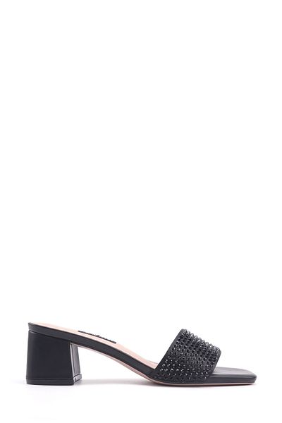 Nine West Finl 4Fx Black Women's Slippers