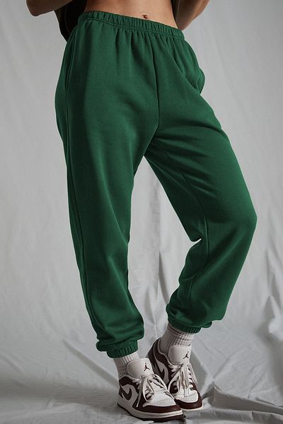 Madmext Dunkelgrüne Oversize-Jogginghose mit elastischem Bund für Damen Mg1235