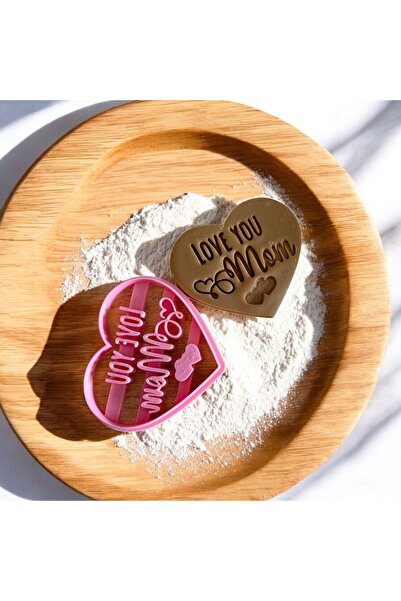 Home قالب بسكويت مخصص لعيد الأم - أحبك يا أمي