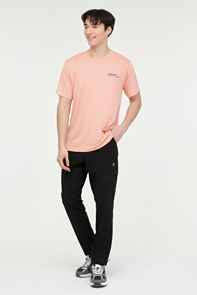 lumberjack ML JASPER 11URB1052 4FX Salmon Men's Short Sleeve T-Shirt