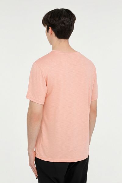 lumberjack Ανδρικό κοντομάνικο μπλουζάκι ML JASPER 11URB1052 4FX Salmon