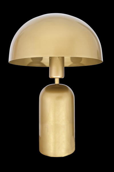 Fer Avize Milano Mushroom Metal Hat Lampshade Modern Design Wired Table Lamp Night Light