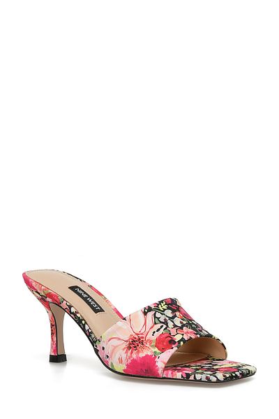 Nine West شبشب بكعب نسائي أسود من Derona2 3fx