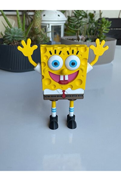 Morpiko Sünger Bob Karakteri 12 cm, SpongeBob Koleksiyon