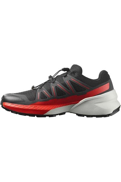 Salomon Speedcross Peak L 477901   Herren-Laufschuhe – Schwarz-Rot