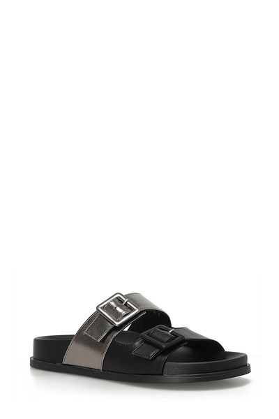 Nine West Flache Damen-Hausschuhe von Mistral 4fx in Schwarz