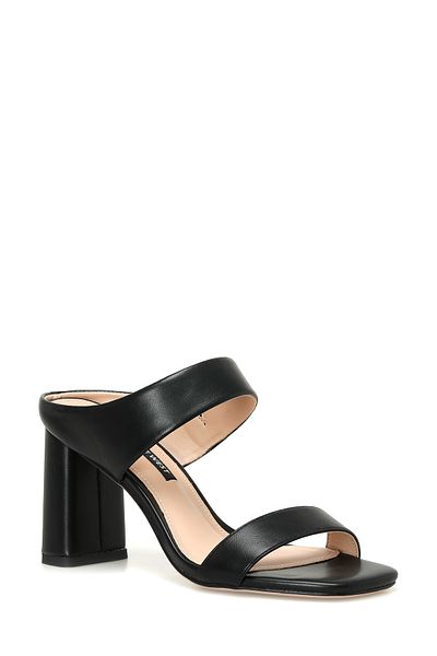 Nine West Matild 4fx Schwarze Damen-Hausschuhe mit Absatz