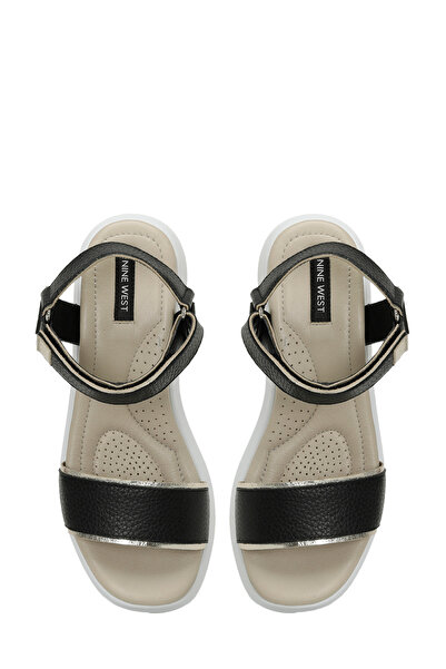 Nine West MECAR2 4FX Siyah Kadın Comfort Sandalet