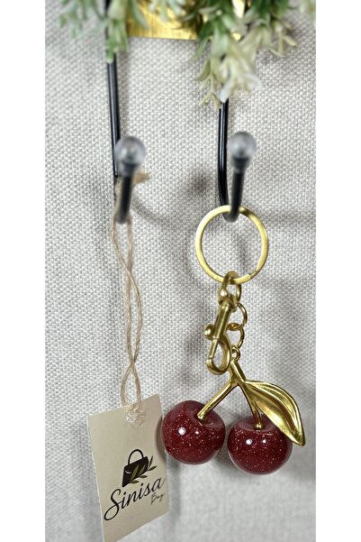 SİNİSA BAG سلسلة مفاتيح الكرز، سحر الحقيبة، ملحقات الحقيبة