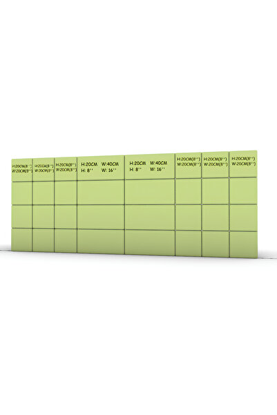 DUKDUK STORE DEKORATİF DÖŞEMELİ YATAK BAŞLIĞI - 200CM ÇOKLU PANELLİ