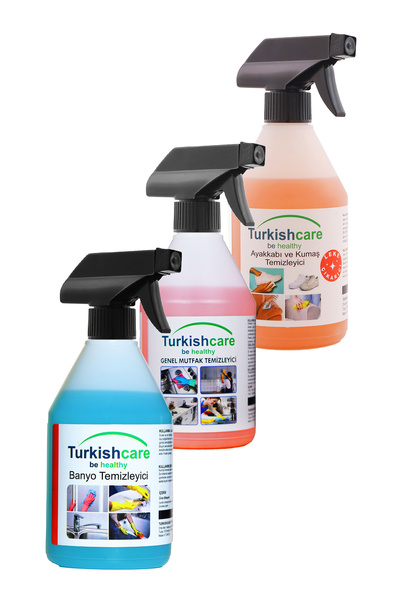 Turkishcare TURKİSHCARE TEMİZLİK SETİ 3 LÜ AYAKKABI,KUMAŞ,MUTFAK,BANYO LEKE S...