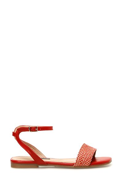 Nine West ARARAT 4FX - Red Women's Flat Sandals