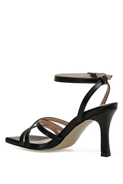 Nine West Černé dámské sandály na podpatku Yetta 3fx