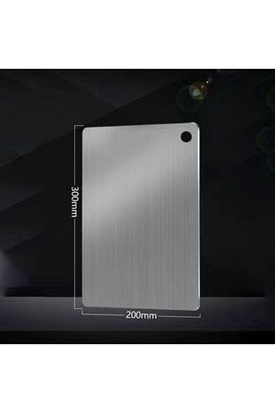 Choice 30x20cm Thickened Stainless Steel Cutting Board Antibacterial and Mildew-proof Household Cutting Boa