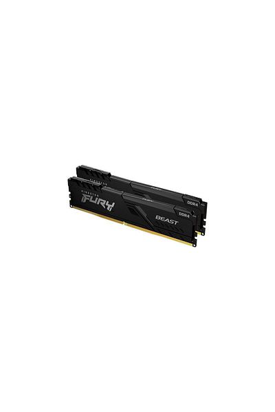 Kingston Memorie RAM Kingston Fury Beast, DIMM, DDR4, 32 GB, 3200 MHz, CL16, 1,35 V, set de 2