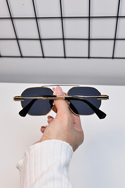 LOOKUP NEW 53 Ekartman Metal Polygonal Angular Women's Unisex Men's Uv400 Protection Sunglasses