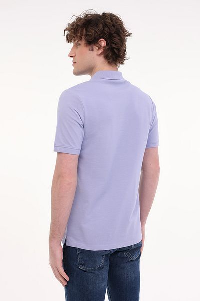 lumberjack Ανδρικό κοντομάνικο μπλουζάκι MB CT953 POLO T-SH 5FX Lilac