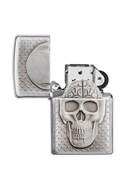 Zippo Çakmak 29818-069123 200 Skull With Brain Surprise