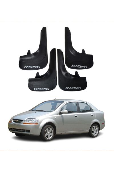 SONİKON LİNE Chevrolet Kalos Sd Compatible Racing Written 4-Piece Leggings Mudguard Mudguard Modified