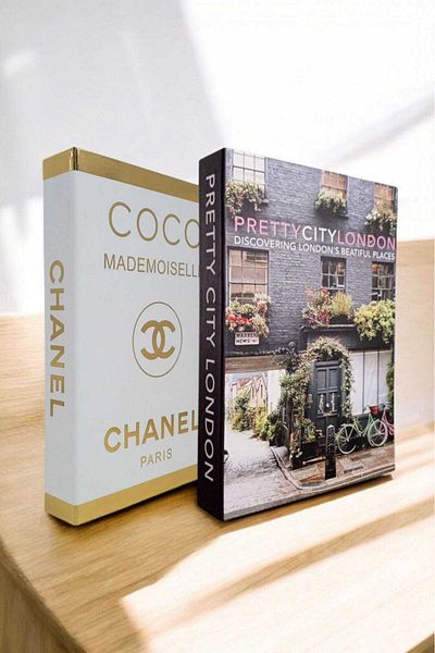 BayCazip Decorative Book Look Box Set of 2 Decorative Book Looking Box
