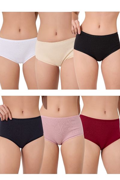 MrrMajestic Trophy High Waist Women's Panties 6 Li Pk