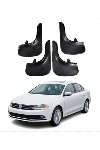 SONİKON LİNE Volkswagen Jetta Compatible 4-Piece Dust Cover Mudguard Mudflap Modified
