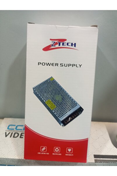 Genel Markalar Adaptör Zr-1210 Cctv Power Supply 12v 10a - Metal Adaptör