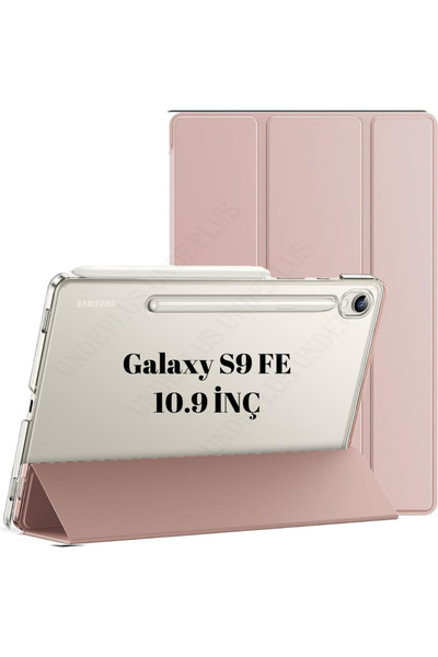 UnDePlus Galaxy Tab S10 Lite FE/S10/S9 FE/S9 Uyumlu Kılıf Pu Deri Smart Standlı Case