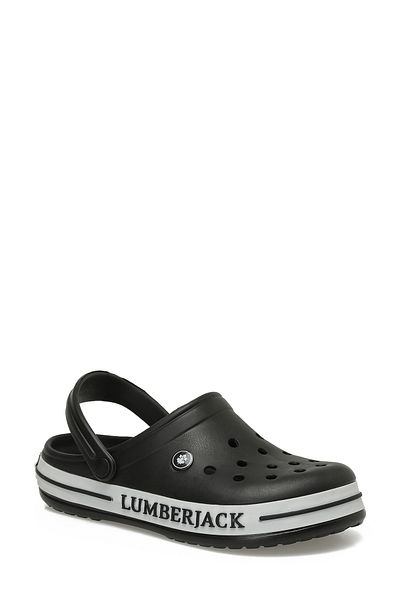 lumberjack Devon Mn 5Fx Black Men's Sabo Slippers