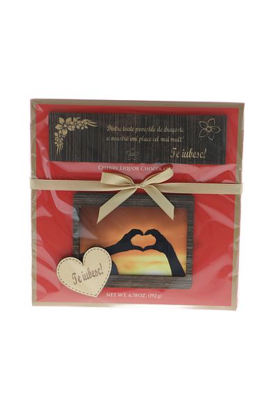 GiftExpress Personalized chocolate with photo and message I love you