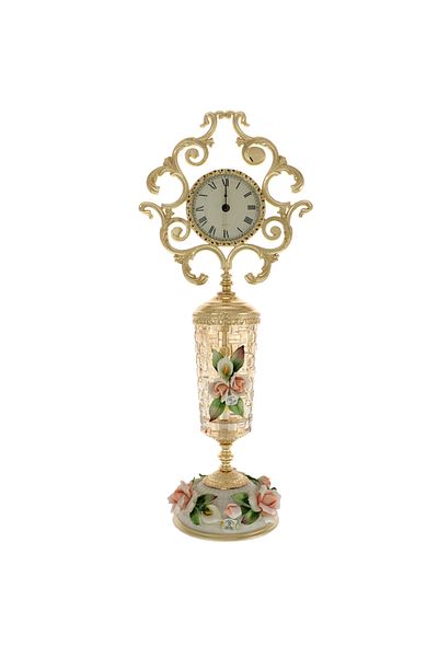 GiftExpress Luxurious Decorative Flower Clock