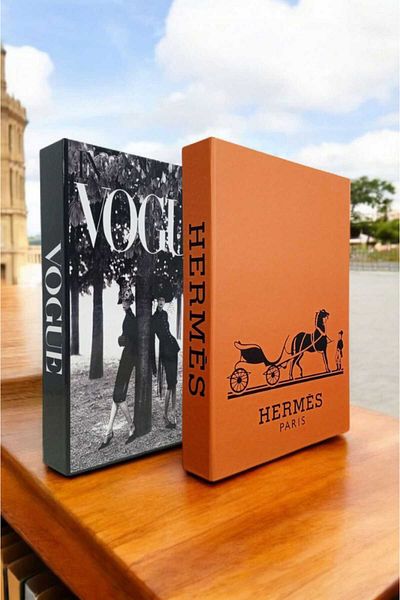 BayCazip Decorative Book Look Box Set of 2 Decorative Book Looking Box
