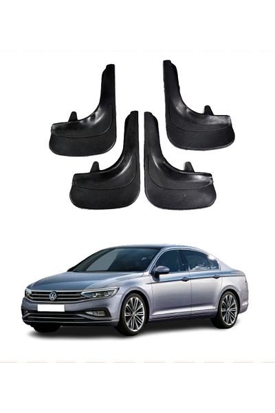 SONİKON LİNE Volkswagen Passat Compatible 4-Piece Dust Cover Mudguard Mudflap Modified