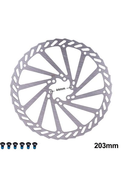 ZTTO 1 Pcs 203mm Mtb Bicycle Brake Rotor 120 140 160 180 203mm 6inch Stainless Steel Hydraulic Brake Roto