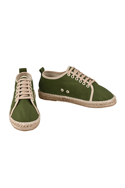 Streetfly Χειροποίητη Εσπαντρίγια με Ψάθινη Βάση