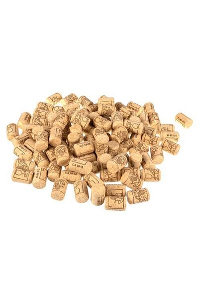 zola Set 100 dopuri de pluta cu model, Zola, pentru spirtoase, vin, sucuri, 2.2 x 3.3 cm