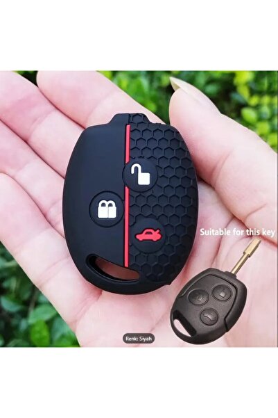 STİLİX GARAGE Carcasă pentru telecomandă compatibilă cu Ford Mondeo Focus Fus...