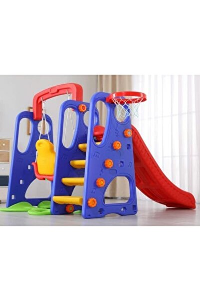 BUNCA Blue slide and swing set from