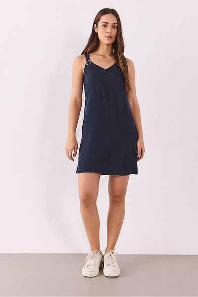 VENA Rochie de blugi albastru negru Clean Fit (Tencel) Angelica