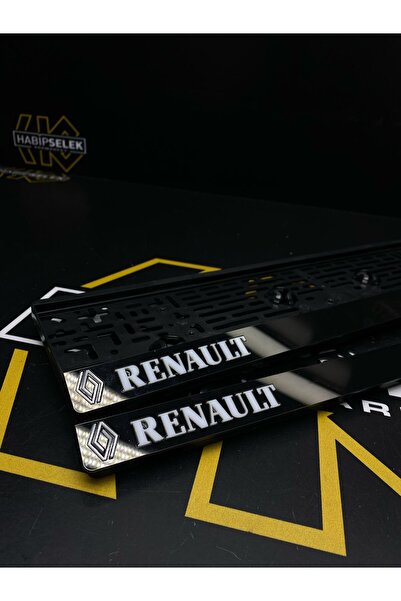 Universal Habip Selek App Market Renault 3d Lüx Uyumlu Takmatik Pleksi Plakalık Yeni Logo