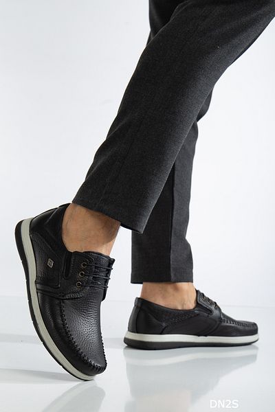 DN2S Genuine Leather Loafer Shoes