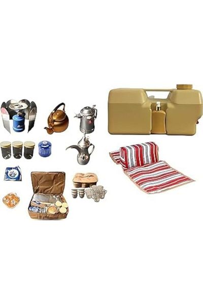 BUNCA Bonka Ezbit Safari Coffee and Milk Travel Set