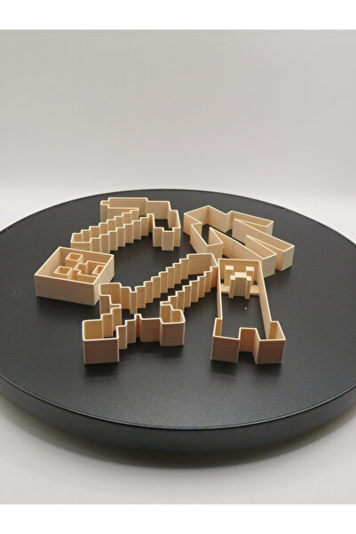 MODA مجموعة قوالب البسكويت ذات الطابع البكسل - قطاعة على شكل طباعة ثلاثية الأ...