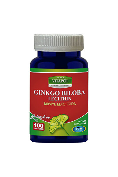 Vitapol الجنكة بيلوبا ليسيثين 100 كبسولة هلامية