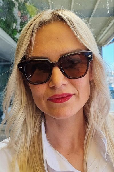 Mood Agenda Women's Nicole Vintage Square Model Sunglasses