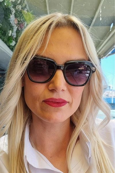 Mood Agenda نظارة شمسية نسائية موديل نيكول فينتاج مربعة الشكل