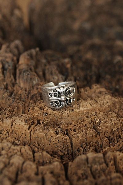 Clariss Motif Adjustable Men's Ring