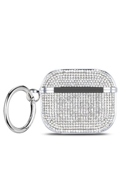 Choice AirPods 1 or 2 Snow Beautiful Rhinestone Bling Hard Plastic Cover Case Fr AirPods 2/3/Pro 1 2 Hook